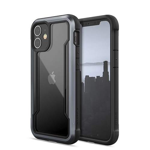 X-Doria Raptic Shield Protective 5.4" Case For iPhone 12 Mini - Black