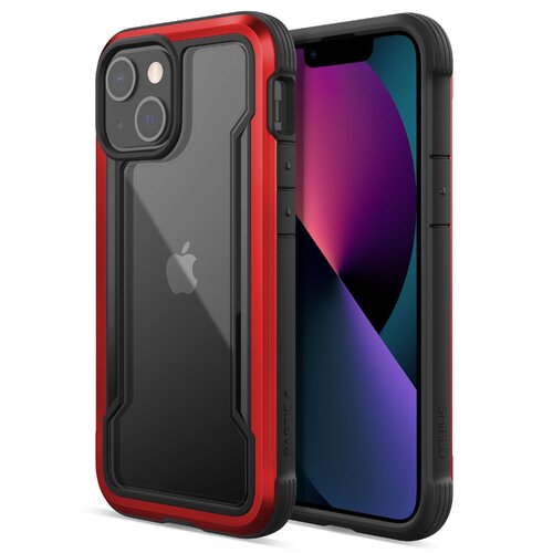 X-Doria Raptic Shield Pro Case/Cover For Apple iPhone 13 Mini - Red