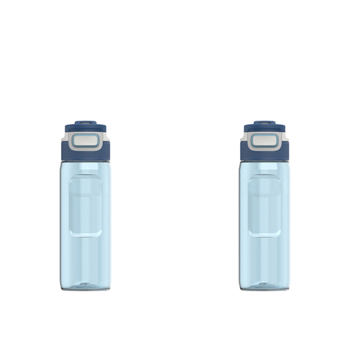 2PK Kambukka Elton Tritan 750ml Drinking Bottle - Crystal Blue