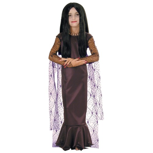 Rubies Morticia Addam'S Girls Dress Up Costume - Size S