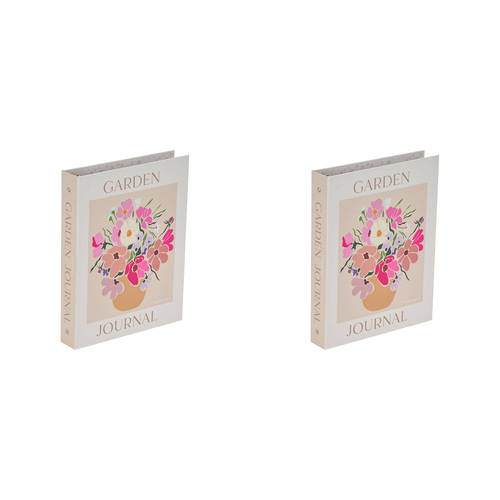 2PK Annabel Trends Garden Journal Ring Binder Planting Diary