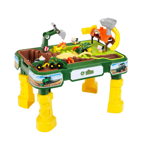 John Deere Farm Sand & Water 2 In 1 Play Table Kids Toy 18m+