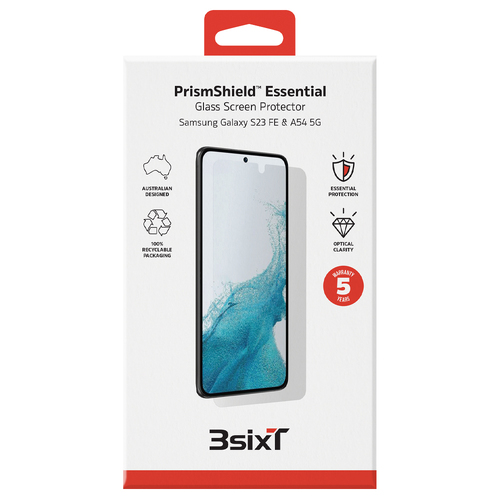 3sixT PrismShield Essential Screen Protector For Samsung Galaxy S23 FE