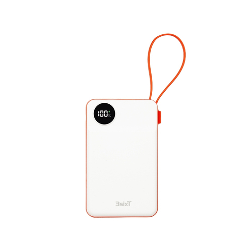 3sixT JetPak 3in1 Wireless 10000mAh PowerBank - Wht/Orange