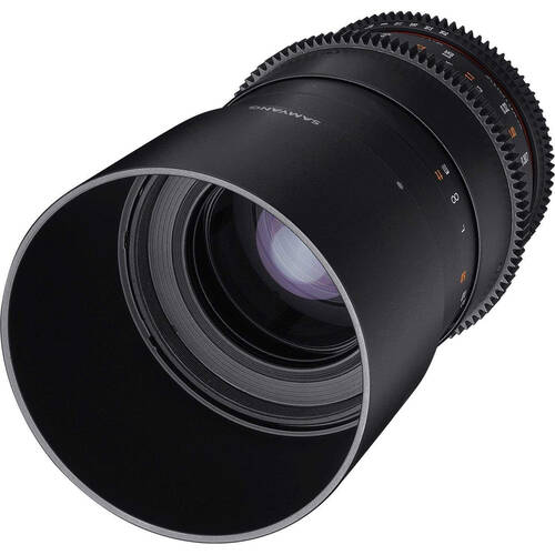 Samyang 100mm T3.1 Macro VDSLR UMC II For Canon EF Full Frame - Black