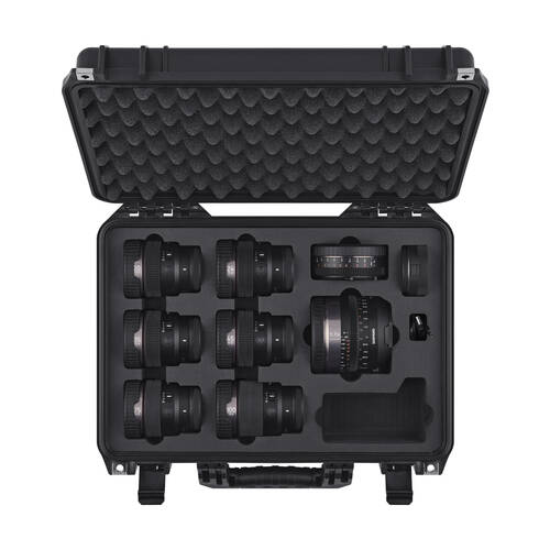 6pc Samyang V-AF Anamorphic Sony FE Full Lens Kit w/ Case - Black