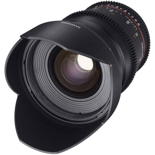 Samyang 24mm T1.5 VDSLR UMC II MFT Lens Full Frame - Black