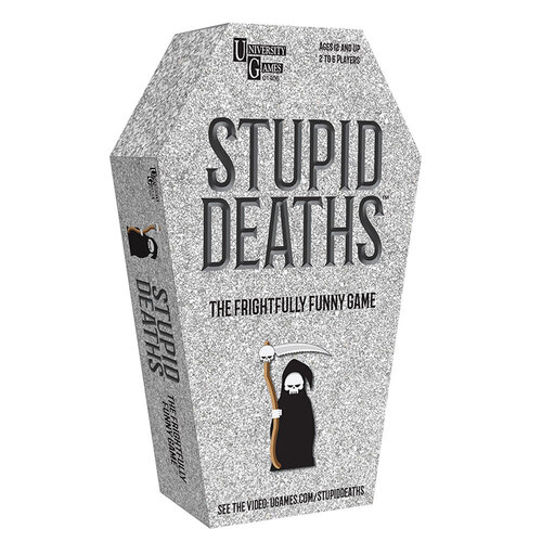 U Games Stupid Deaths Card Game Tin