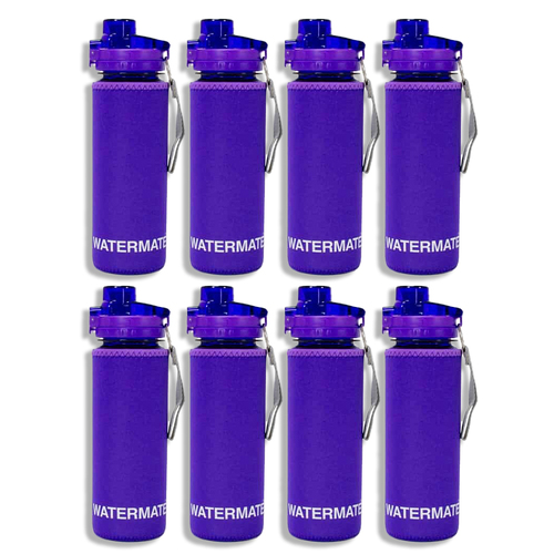 8PK Annabel Trends Watermate Neoprene Drink Bottle Cover - Purple