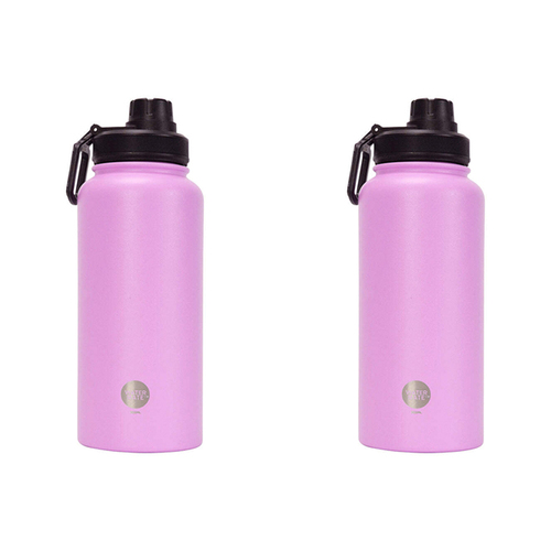 2PK Annabel Trends Watermate 950ml Stainless Steel Bottle Gelato Pink