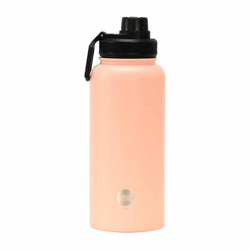 Annabel Trends Watermate 950ml Stainless Steel Bottle Peach