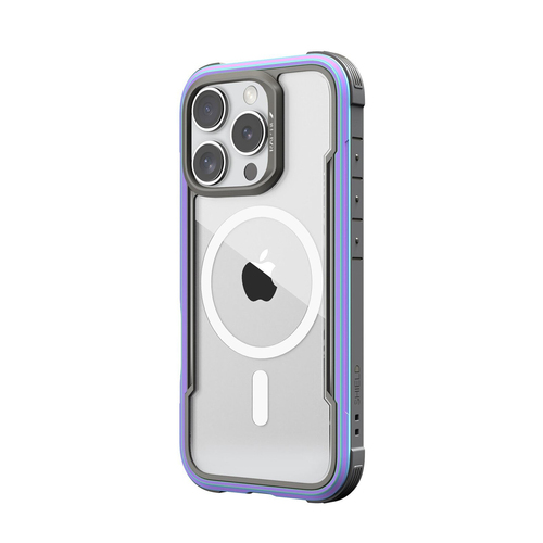 X-Doria Raptic Shield MagSafe Case For iPhone 16 Pro Max Iridescent