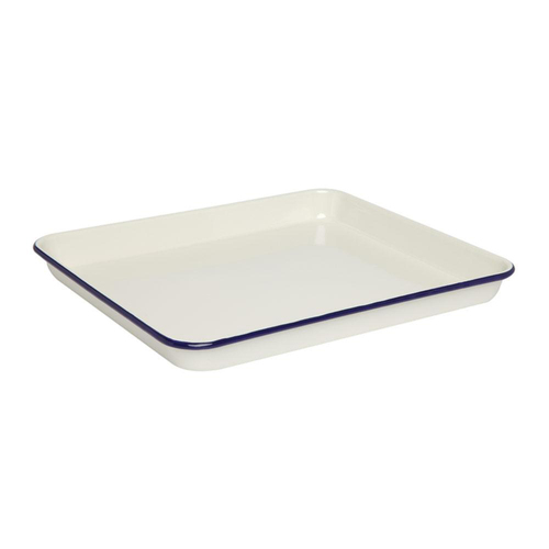 Wiltshire Porcelain Enamel Baking Dish Tray 30x26x2cm