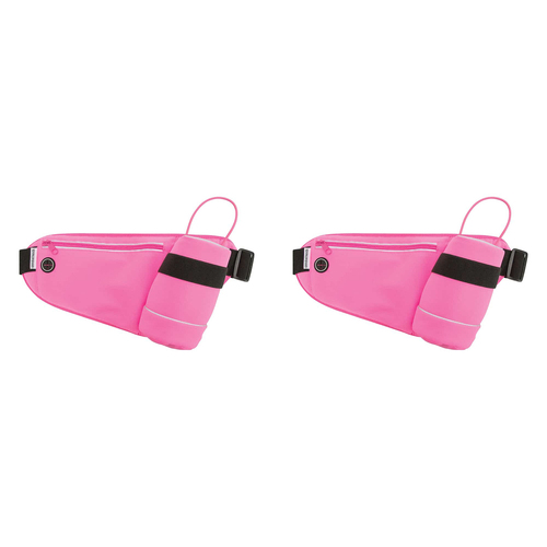 2PK Annabel Trends Walkmate Waist Pack Outdoor Bag - Pink