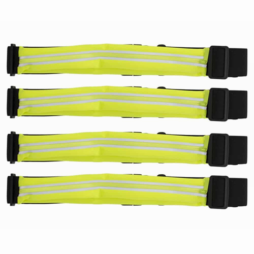 4PK Annabel Trends Walkmate Sports Belt Waist Bag - Yellow