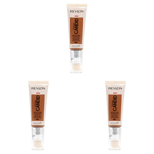 3PK Revlon 22ml Photoready Candid Foundation - 510 Capuccino 