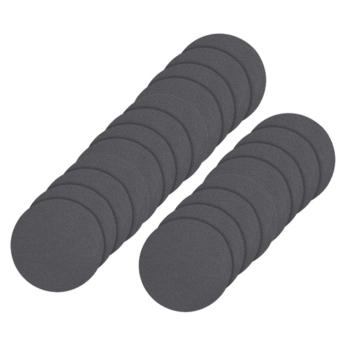 5x 4pc Ladelle Hugo Vinyl Round Drink Coasters 10cm Charcoal