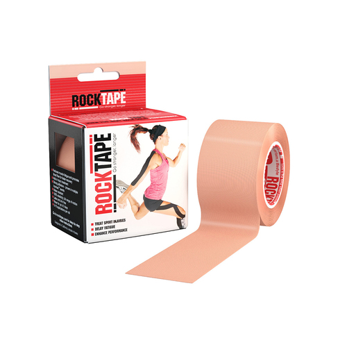 Rocktape 5cm x 5M Standard Sport Injuries Roll - Beige