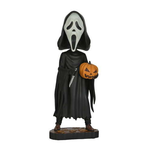 Neca 8" Ghost Face w/ Pumpkin Head Knocker Collectible Toy 14+