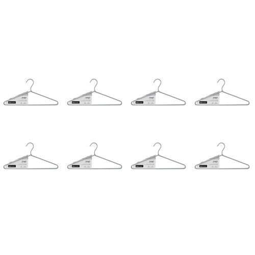 24pc Boxsweden Hangit Fabric Clothes Hangers 41cm - Assorted