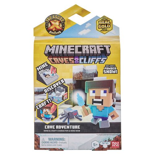 Minecraft Treasure X Minecraft Caves & Cliffs Cave Adventure Pack 5+