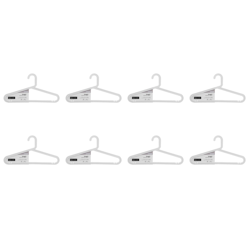 40pc Boxsweden Hangit Adult Strong Plastic Hangers 40cm - Assorted