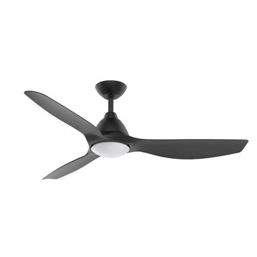 IXL Aeroflow Skywave DC Ceiling Fan w/ LED Light 132cm - Black