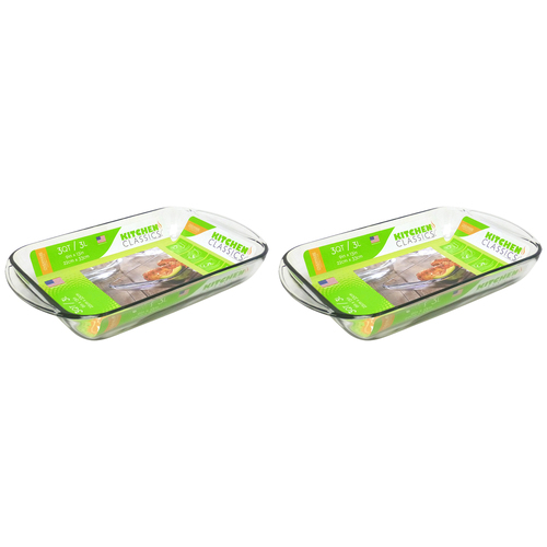 2PK Kitchen Classics Baking Dish 3L Kitchen Cookware 22x33cm