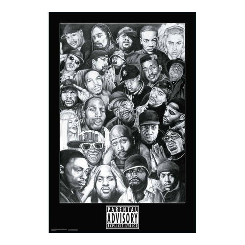 Impact Merch Rap Gods 2015 Regular Sized Poster 92x61cm