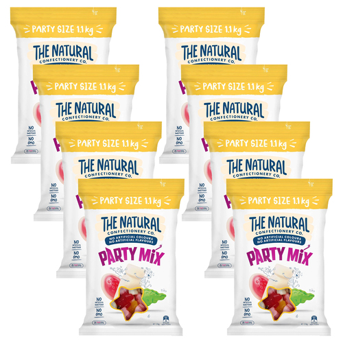 8pc The Natural Confectionery Co. Party Mix 1.1Kg