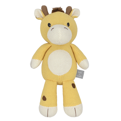 Living Textiles Baby/Newborn Knitted Toy Noah the Giraffe