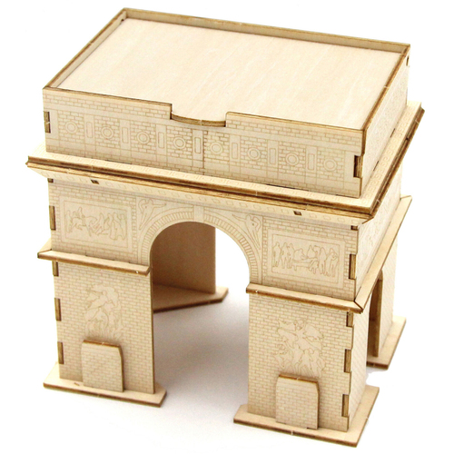 Insight Editions Incredibuilds Paris Arc De Triomphe 3D Wood Model 10y+