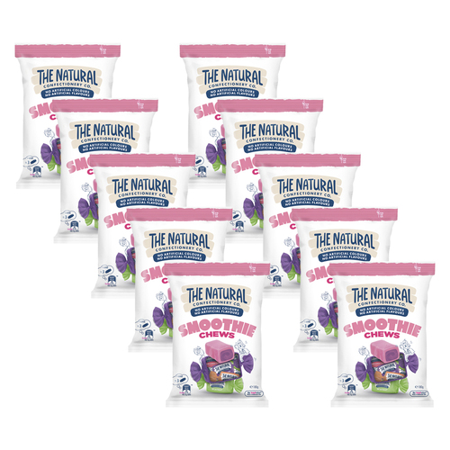 10pc The Natural Confectionery Co. Smoothie Chews 180g