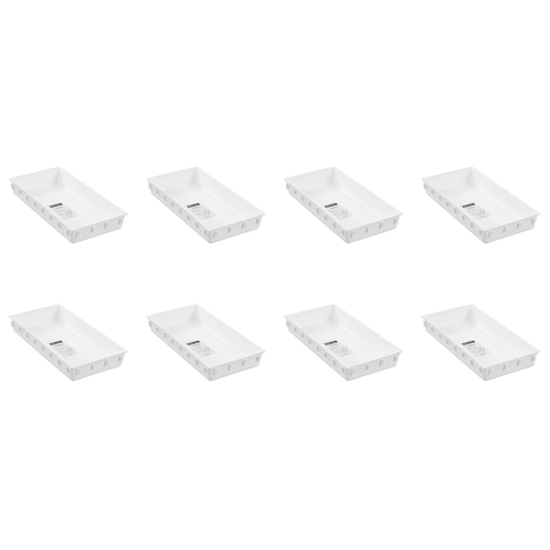 8PK Boxsweden Interlock Drawer Organiser Rectangle 34.5x17.5cm - Assorted