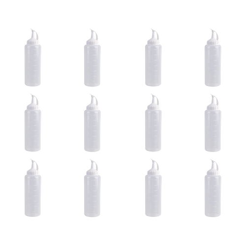 12PK Appetito Plastic Squeeze Bottle 350ml Home Kitchen Cooking