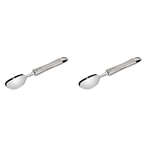 2PK Wiltshire Industrial Kitchen Utensil Stainless Steel Ice Cream Scoop