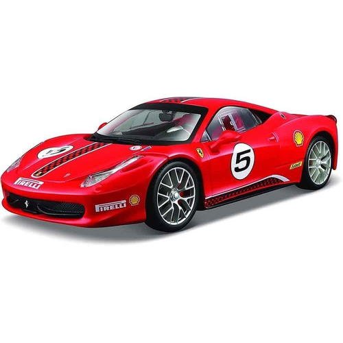 Bburago 1:24 Ferrari 458 Challenge No.5 Diecast Display Model 3+