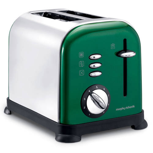 Morphy Richards Metallic Green Accents 2 Slice Toaster Online | KG ...