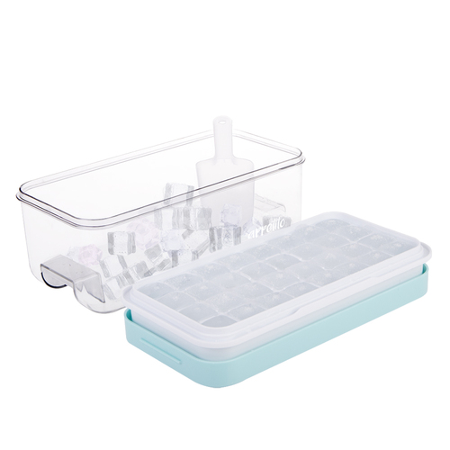 Appetito 32-Cube Ice Maker & Storage Box Arctic Blue