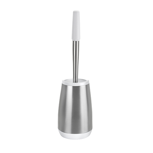 Polder Swivel Toilet Brush Caddy Rotating Handle 13x48cm