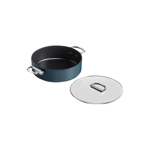 Joseph Joseph Space Folding Handle Nonstick Shallow Casserole & Lid 28cm