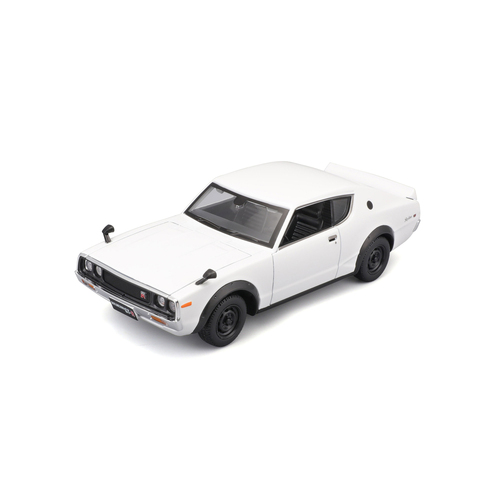 Maisto 1973 Nissan Skyline 2000 GT-R Diecast Display Model WHT 1:24 3+