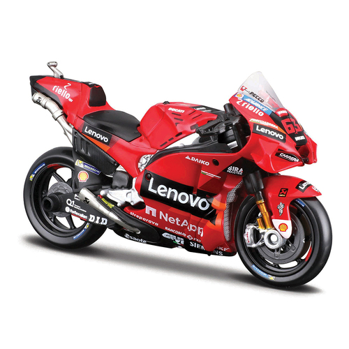 Maisto Moto GP 2022 Ducati Lenovo Team - Miller & Bagnaia 1:18 3+