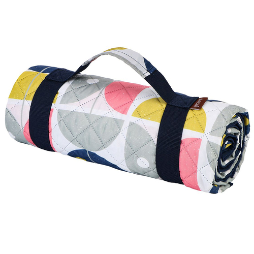 Sachi Reusable Picnic Rug 175x142cm Outdoor Mat - Nordic Geo