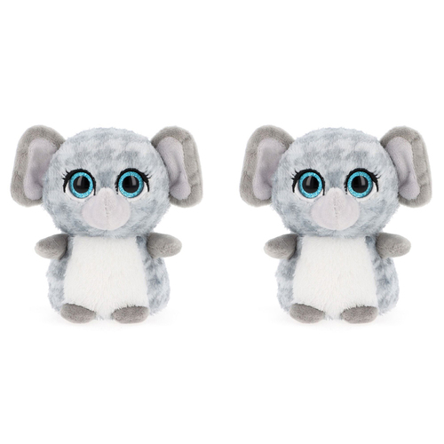 2PK Motsu 14cm Elephant Stuffed Animal Plush Kids/Children Soft Toy