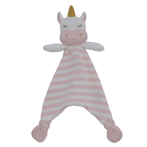 Living Textiles Kenzie the Unicorn Security Blanket