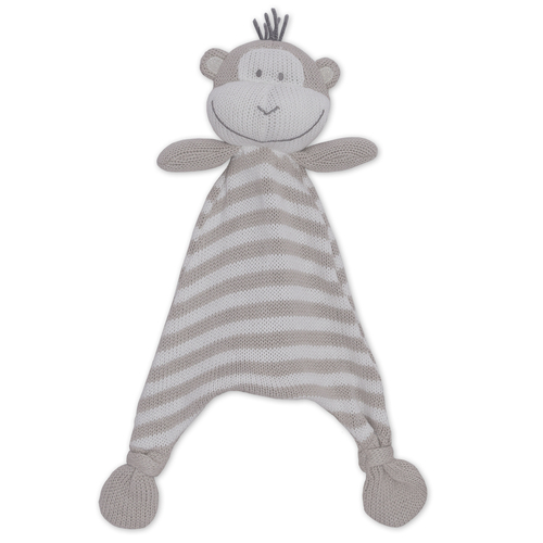 Living Textiles Baby/Newborn Max the Monkey Security Blanket