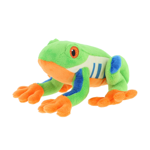 Keeleco Tree Frog Soft Stuffed Plush Kids Toy 15cm - Green 3+