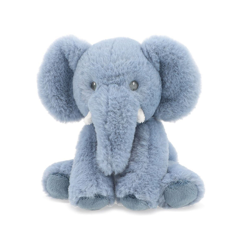 Keeleco Baby 15cm Elephant Soft Animal Plush Kids Toy - Blue