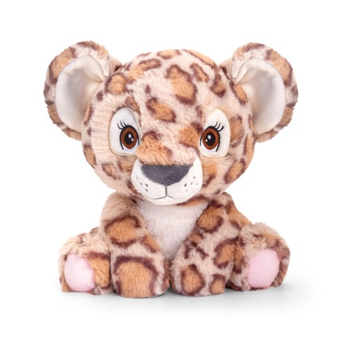 Adoptable World 16cm Wild Leopard Kids/Children Soft Toy 3y+